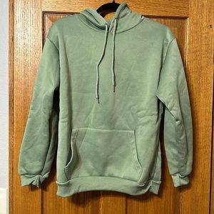 Light hooded sweatshirt